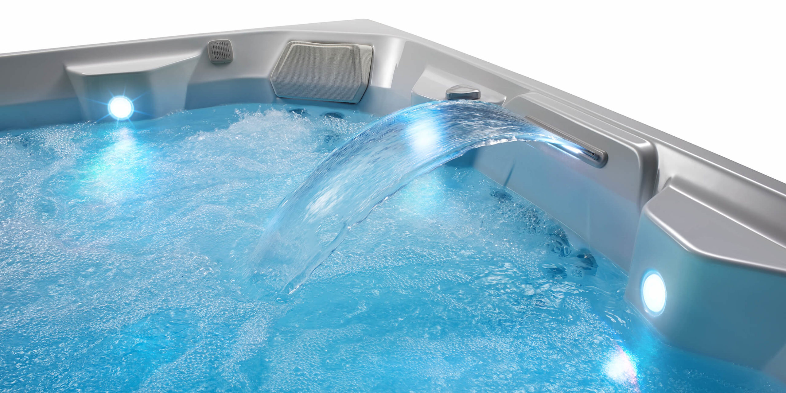 Flash<sup>®</sup>  Model Shown with Vidro<sup>®</sup>  Backlit Ribbon Waterfall